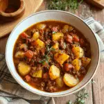 Lentejas con chorizo y patata