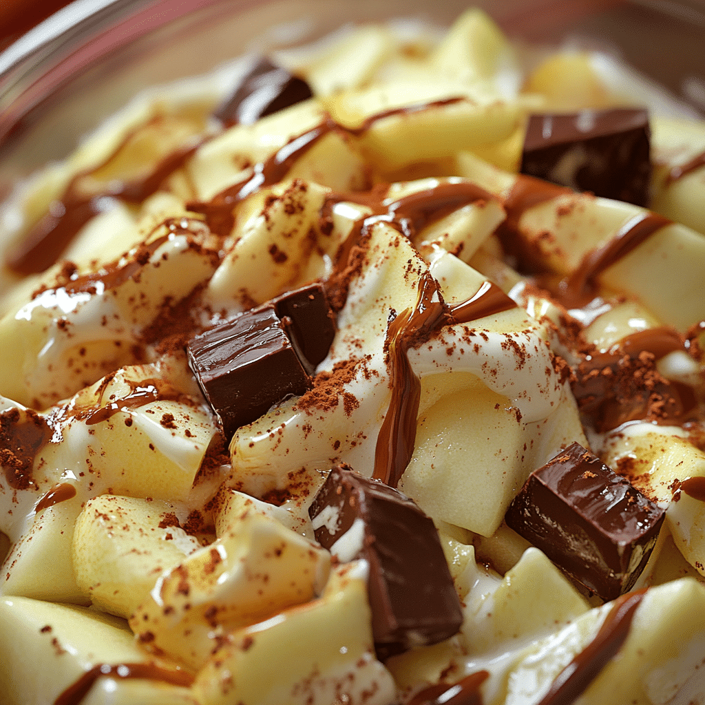 Ensalada de Manzana con Snickers: Un Postre Irresistible 39 Ensalada de Manzana con Snickers: Un Postre Irresistible