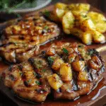 Chuleta de Cerdo con Piña