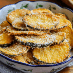 Receta crujiente de calabacín con parmesano