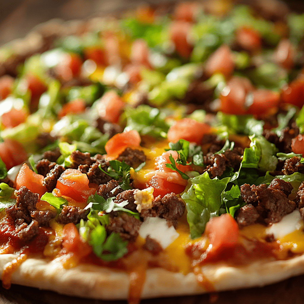 Taco Pizza con Masa de Pizza Irresistible 51 Taco Pizza con Masa de Pizza Irresistible