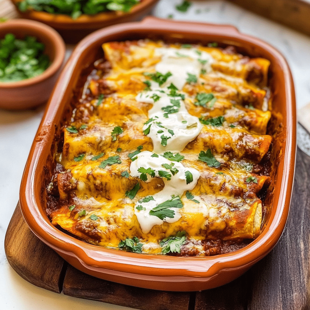 Enchiladas de carne 51 Enchiladas de carne
