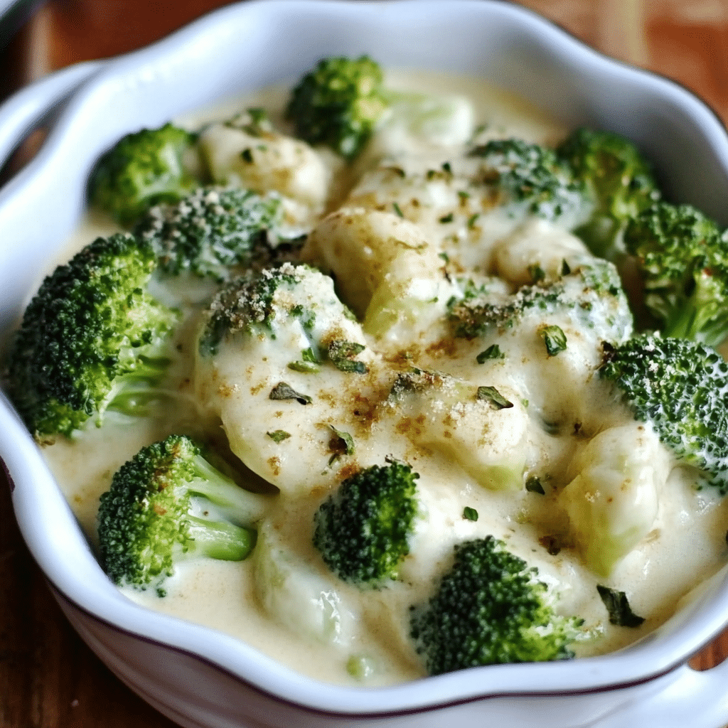 Brócoli a la Crema