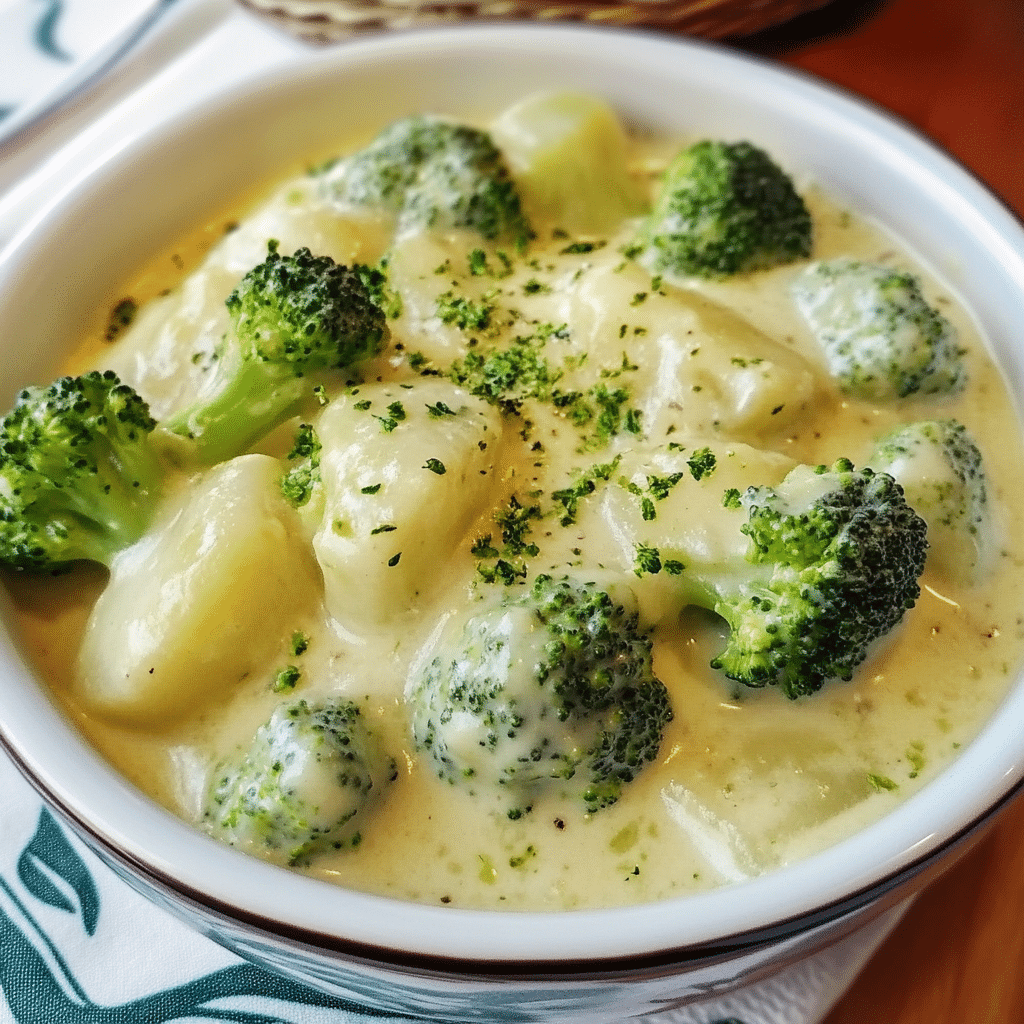 Brócoli a la Crema