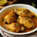 Muslos de Pollo Asados con Mantequilla y Ajo