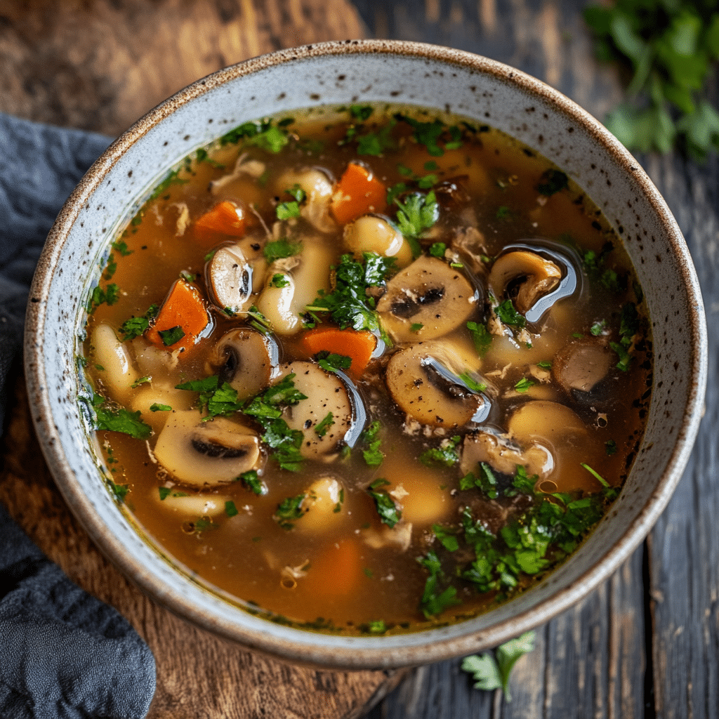 Sopa Húngara de Champiñones Deliciosa y Reconfortante 79 Sopa Húngara de Champiñones Deliciosa y Reconfortante