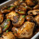 Pollo con Pimienta Negra y Champiñones: Un Plato Sencillo y Sabroso