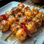 Brochetas de Pollo en Air Fryer: Deliciosas y Saludables