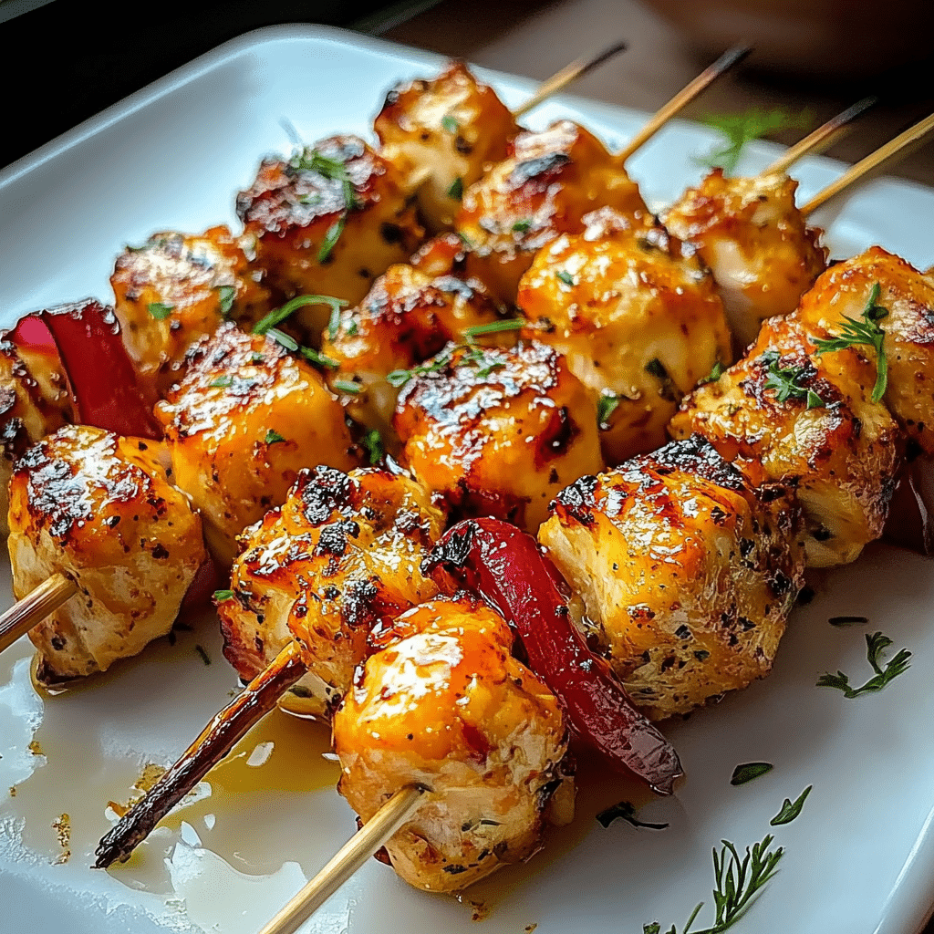 Brochetas de Pollo en Air Fryer: Deliciosas y Saludables