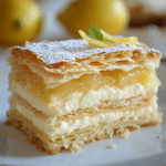 Delicioso Pastel Italiano de Crema de Limón