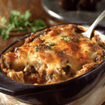 Lasaña Griega: Berenjena y Carne Molida Exquisita