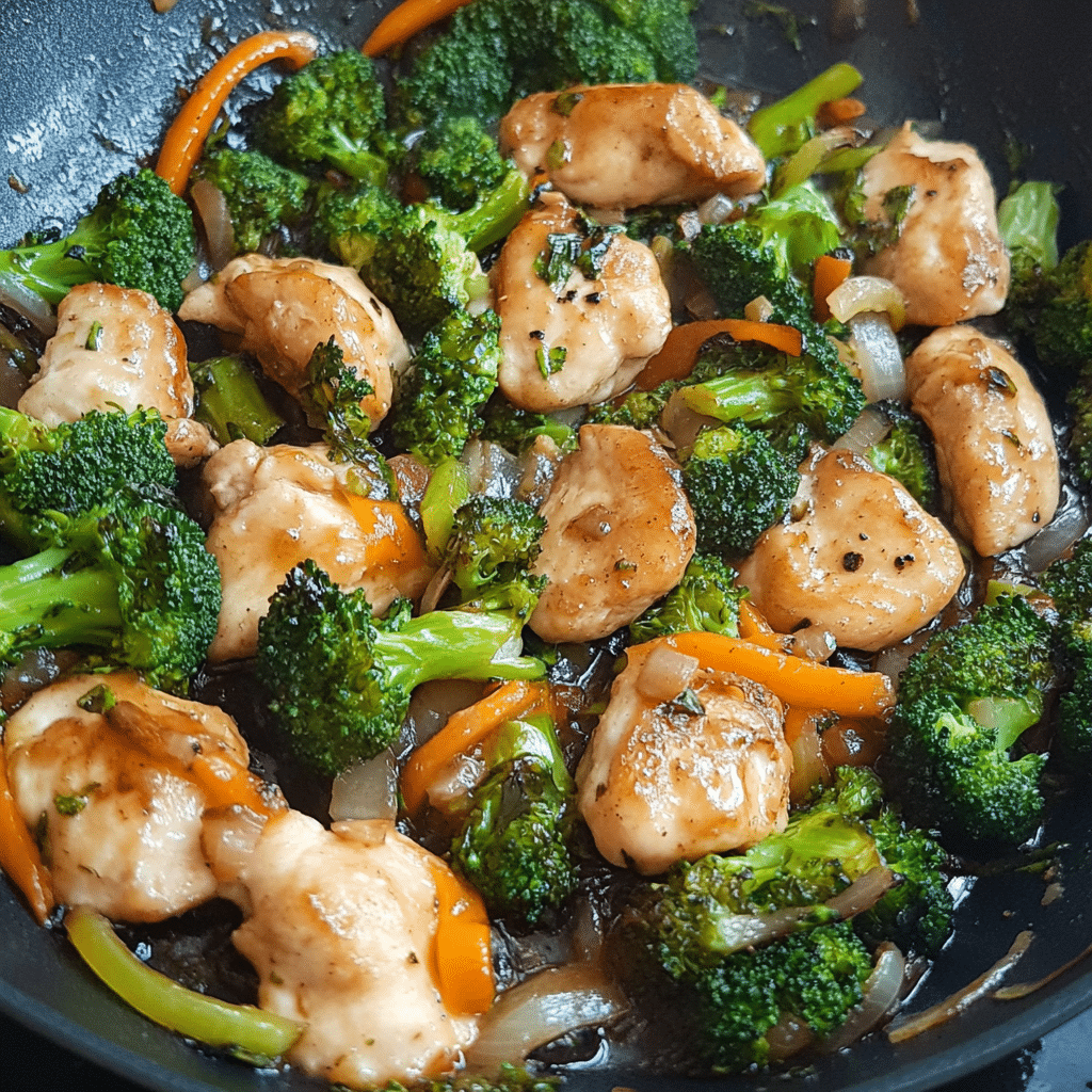 Pollo con Brócoli: Receta Fácil y Deliciosa 🌟