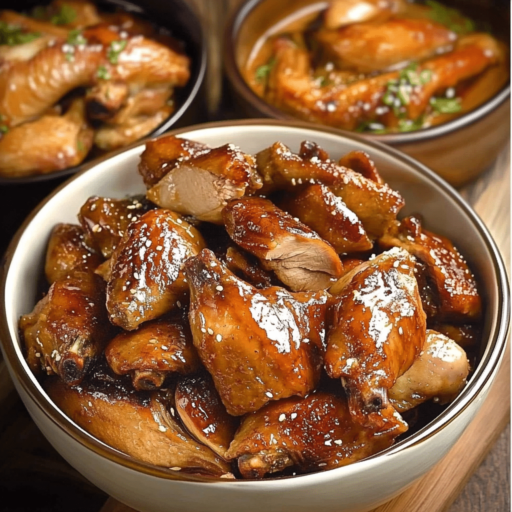 Muslos de Pollo Asado