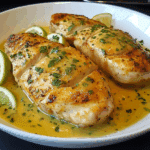 Pollo en Salsa de Ajo y Limón