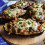Berenjenas Rellenas con Verduras y Carne 115 Berenjenas Rellenas con Verduras y Carne