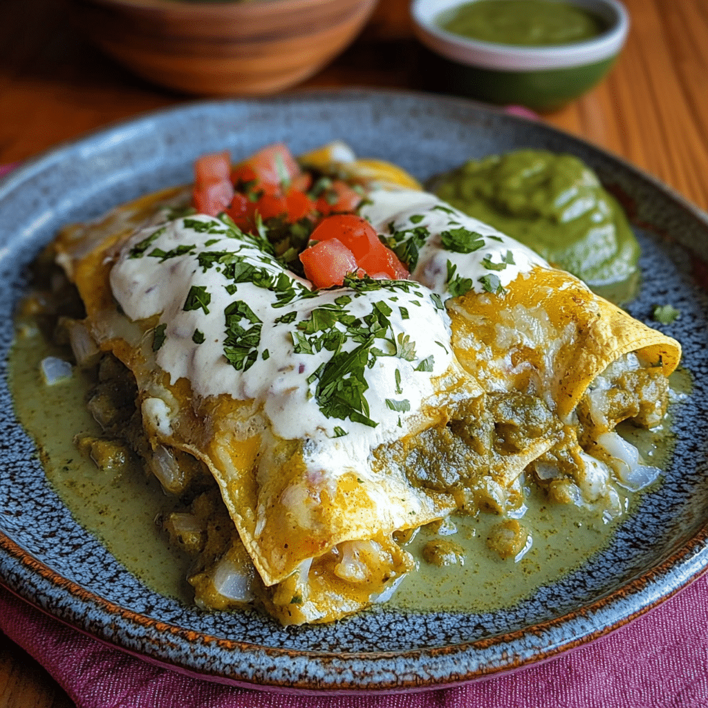 Enchiladas Suizas Verdes