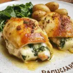 Pechugas Rellenas: Delicia Saludable con Espinaca y Queso