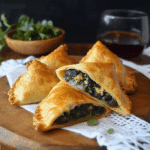 Pastelitos de Masa Filo Rellenos con Acelgas