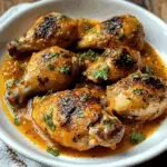 Muslos de Pollo en Salsa de Naranja