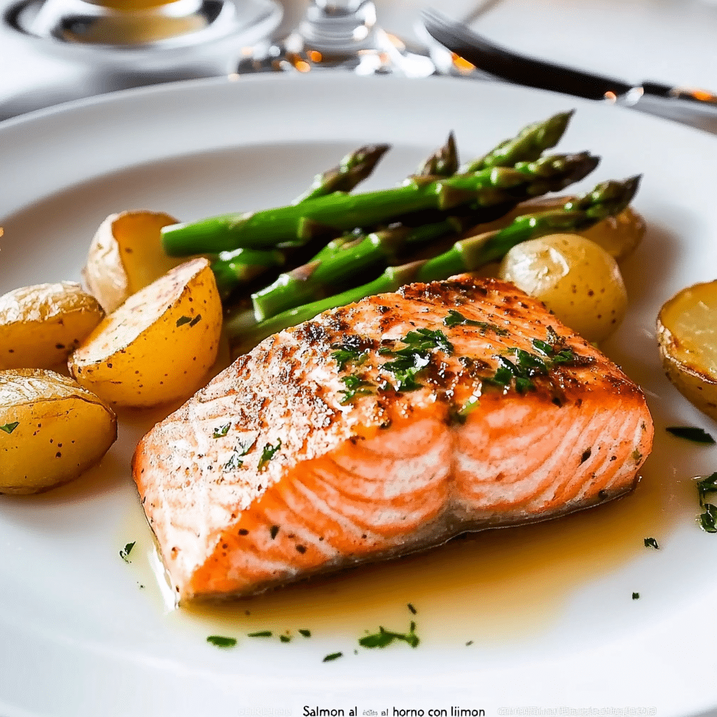 Salmón al horno con limón: receta fácil y saludable