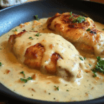 Pechuga de Pollo con Queso Crema: Delicia Cremosa