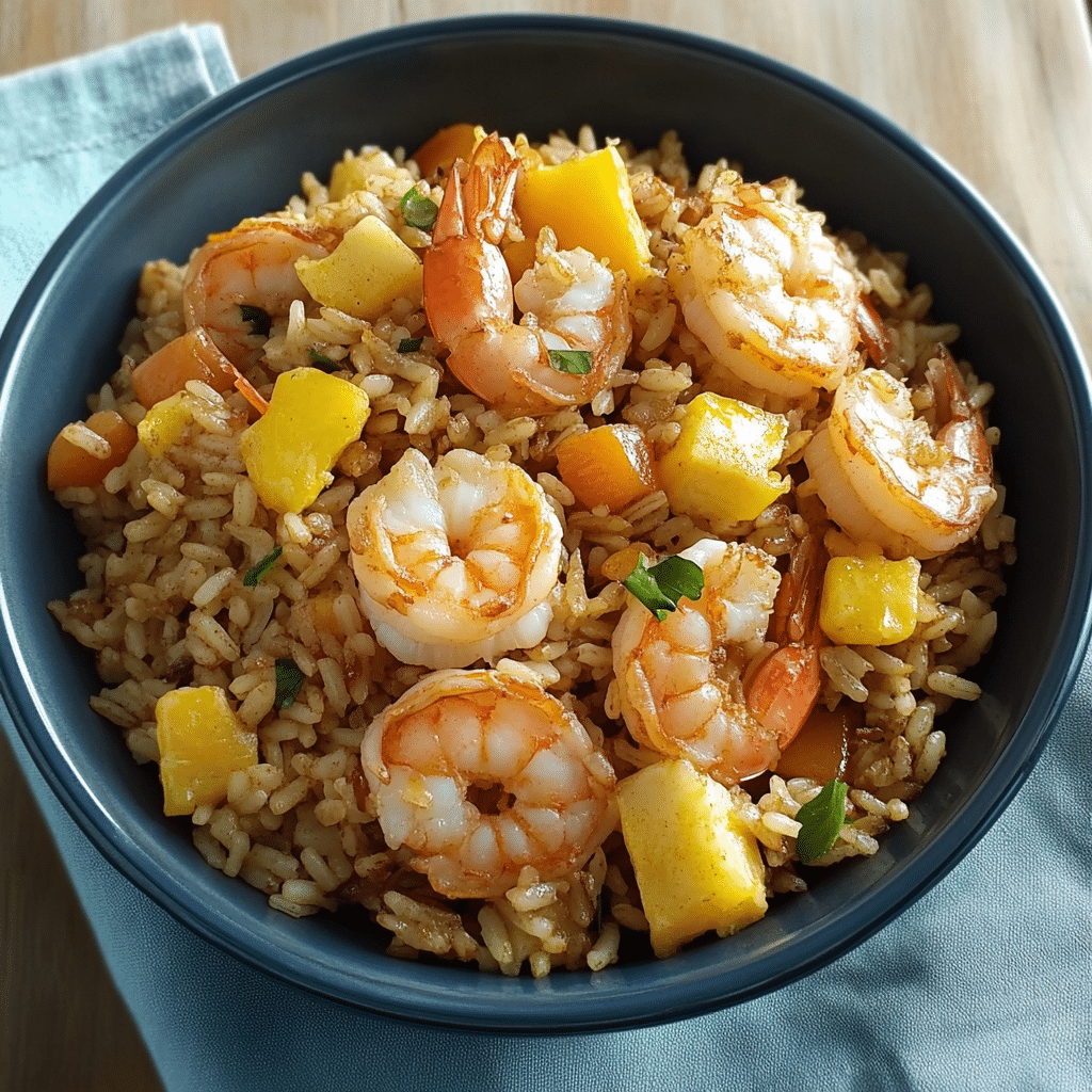 Arroz Frito con Camarones y Piña: Delicia Exótica Fácil 124 Arroz Frito con Camarones y Piña: Delicia Exótica Fácil
