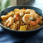 Arroz Frito con Camarones y Piña: Delicia Exótica Fácil