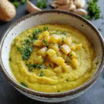 Puré de patata y calabacín