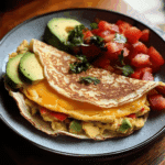 Tortilla integral con huevo