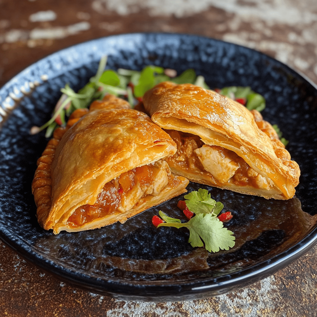 Empanada de atún en freidora de aire