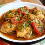 Contramuslos de pollo guisados 5 Contramuslos de pollo guisados