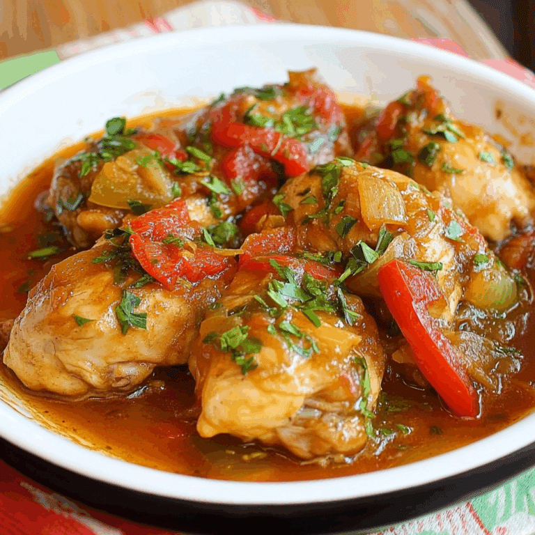 Mejor Receta Fácil y Rápida de Contramuslos de Pollo Guisados