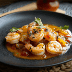 Receta de Merluza a la Riojana con Gambas