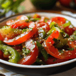 Ensalada de pimientos asados 3 Ensalada de pimientos asados