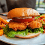 Sándwich de Pollo Crispy Casero y Fácil de Hacer