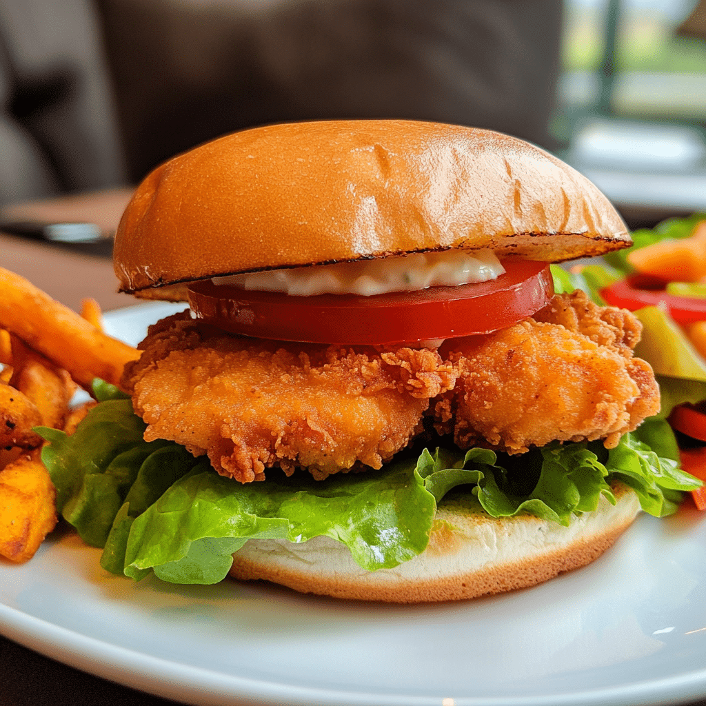 Sándwich de Pollo Crispy Casero y Fácil de Hacer
