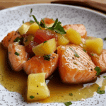 Salmón a la Miel con Piña 102 Salmón a la Miel con Piña