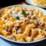 Pasta Cremosa con Carne Molida: Una Delicia Irresistible