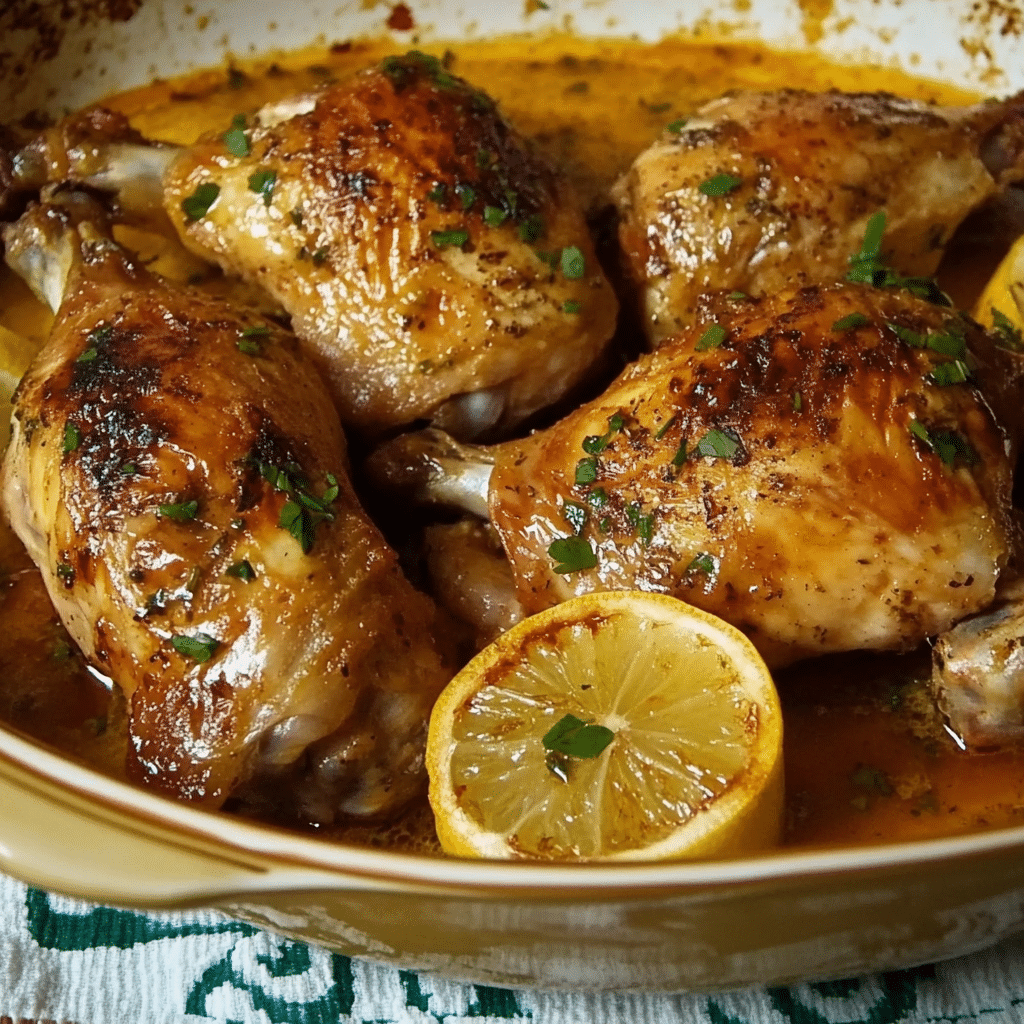 Pollo al Limón con Hierbas