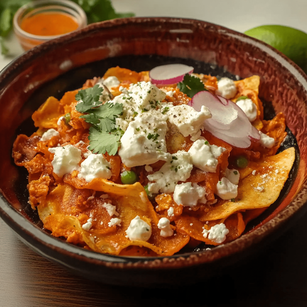 Chilaquiles Rojos: Delicioso Desayuno Mexicano que Conquistará tu Paladar 108 Chilaquiles Rojos: Delicioso Desayuno Mexicano que Conquistará tu Paladar