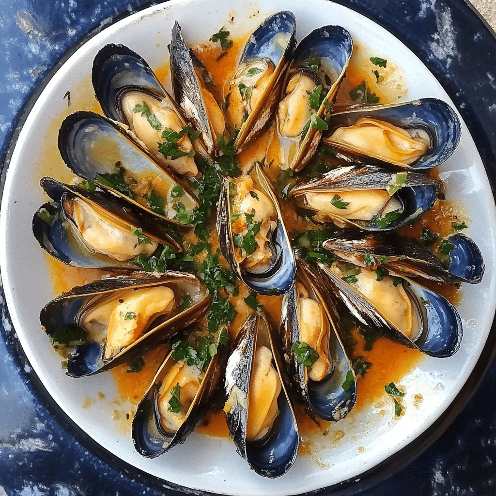 Mejillones en salsa