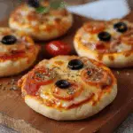 MINI PIZZAS CASERAS