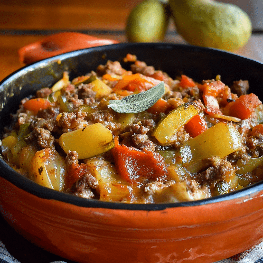 Receta de Lasaña de Carne y Verduras