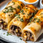 Sanguchitos de Philly Cheesesteak con Queso