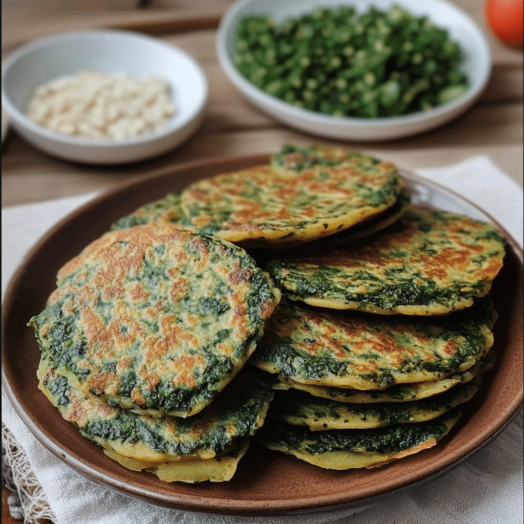 Tortitas de Espinacas
