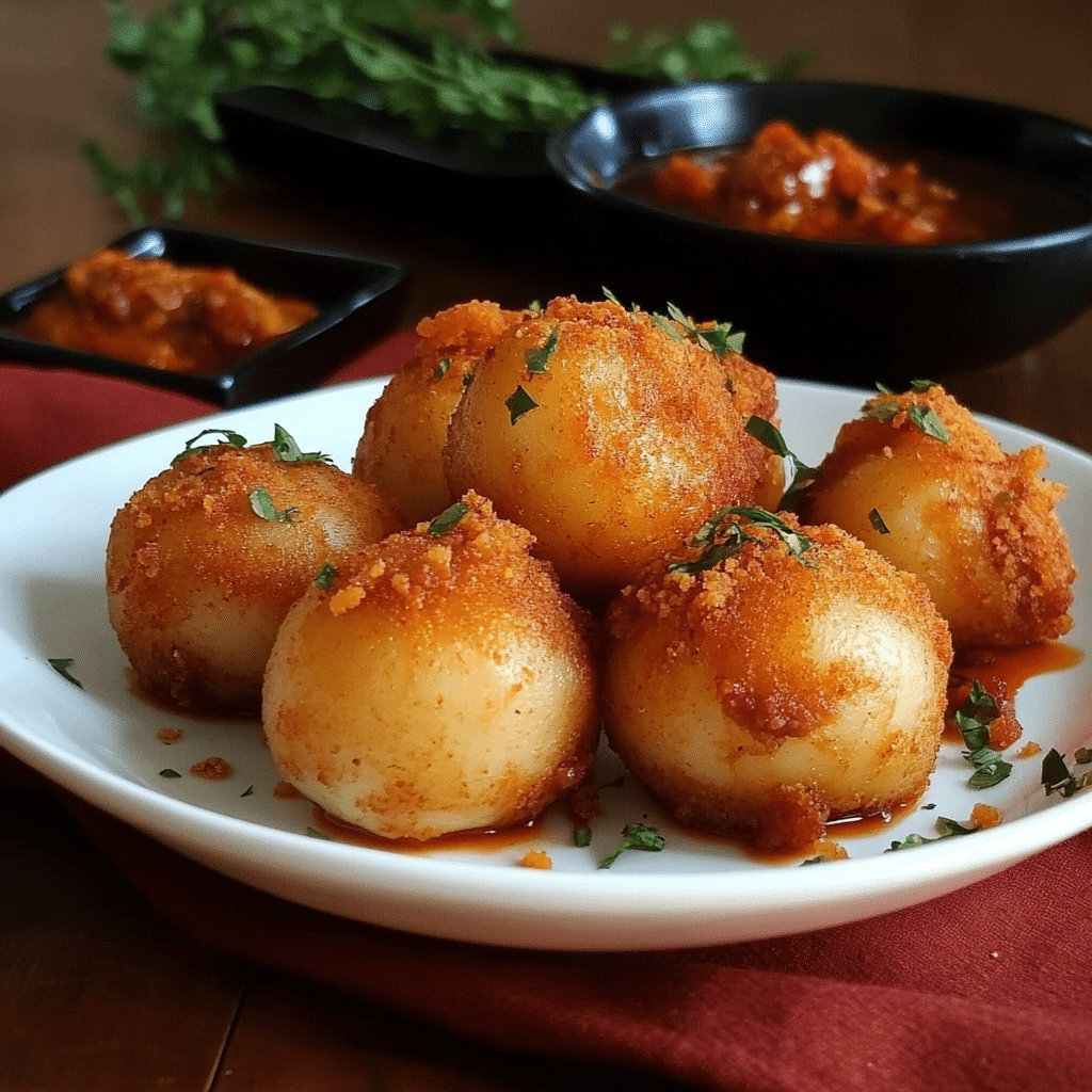 BOMBAS DE PATATA Y CARNE 83 BOMBAS DE PATATA Y CARNE