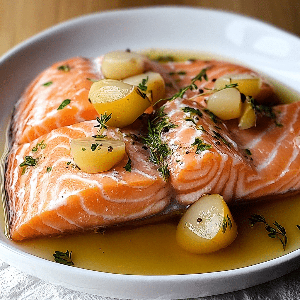 Salmón Marinado con Encurtidos