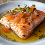 Salmón Marinado con Encurtidos