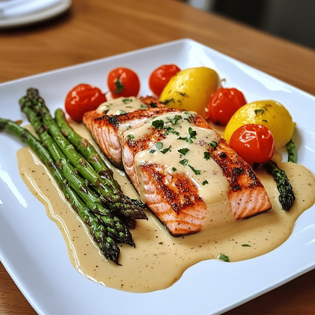 Salmón en Crema de Limón: Exquisita Langosta al Ajo