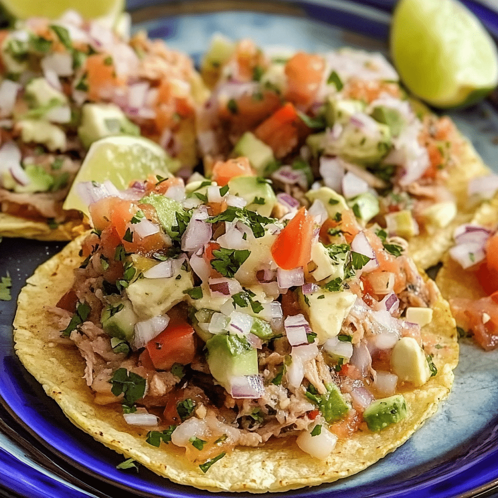 Tostadas de Salpicón Fáciles y Deliciosas para Todos